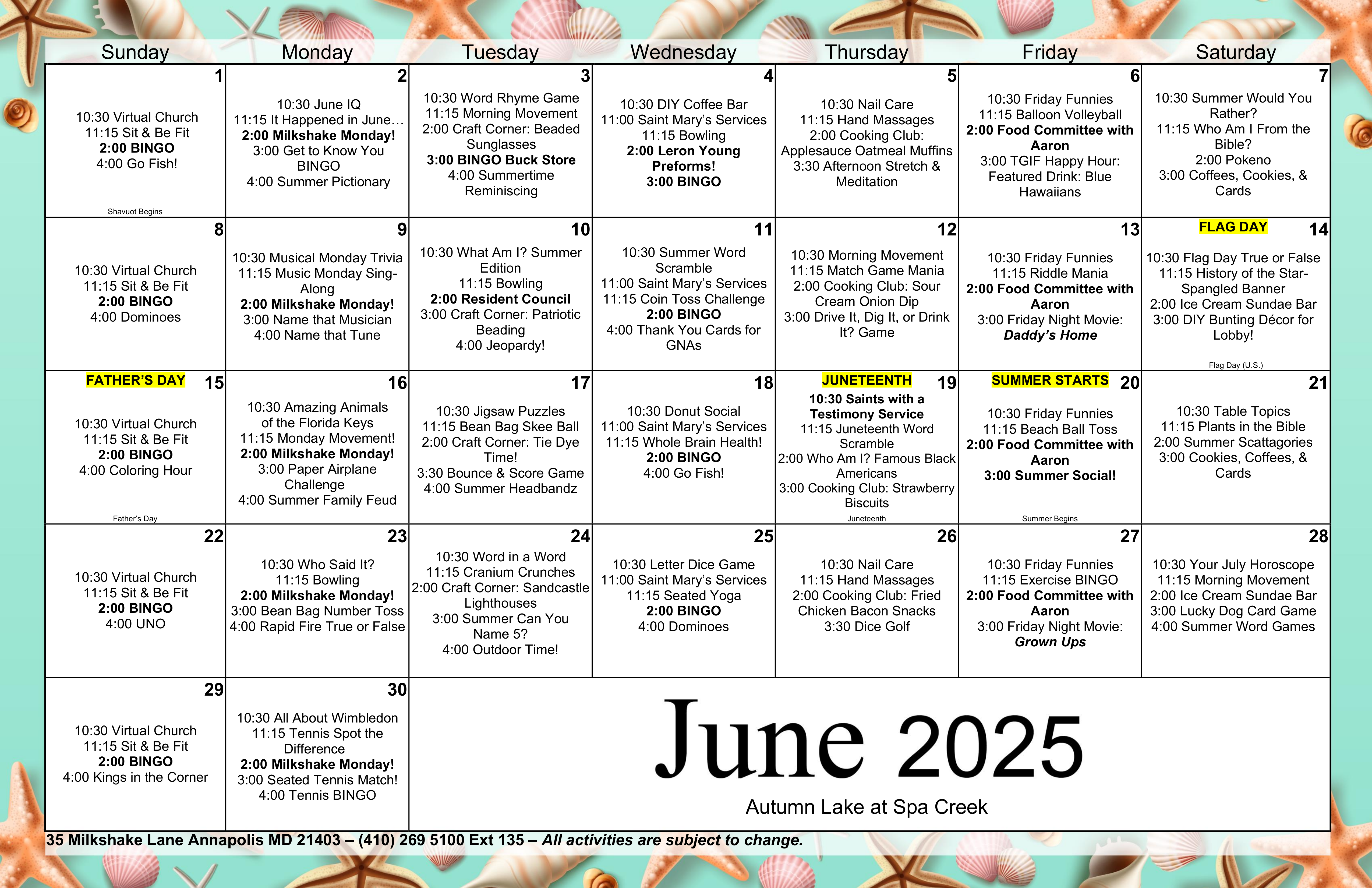 calendar