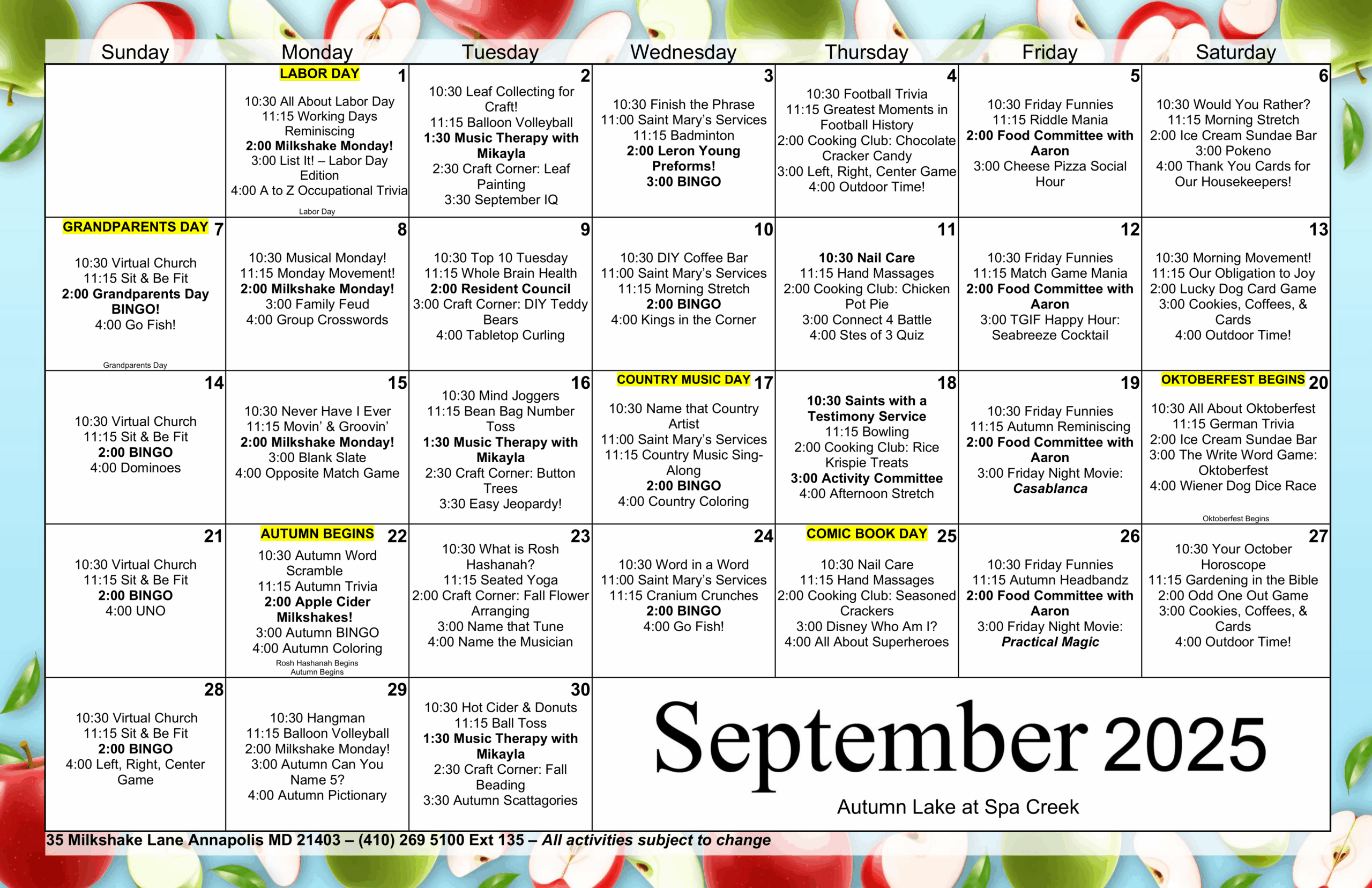 calendar